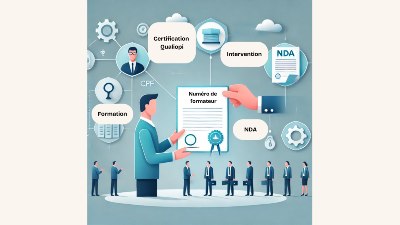 Numéro de formateur (NDA)